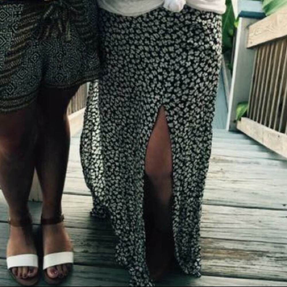 Floral Maxi Skirt